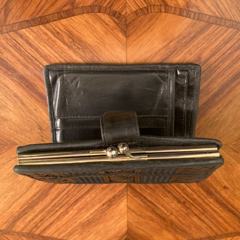 Sharif Leather Wallet - đź’ŻAuthentic - Picture 11 of 13